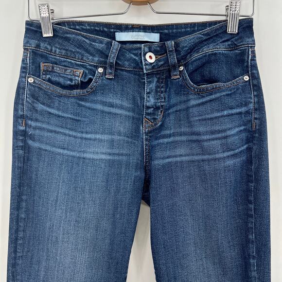 Yummie by Heather Thomson 27 REGULAR Rock What You Got Skinny Jeans Dark Wash - Picture 3 of 13